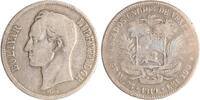 Venezuela 5 Bolivares Republik seit 1830. -