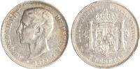 Spanien 5 Pesetas Alfonso XII. 1874-1885 -