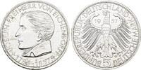 Bundesrepublik Deutschland 5 DM 1957 J Eichendorff. aEF