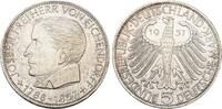 Bundesrepublik Deutschland 5 DM 1957 J Eichendorff. EF