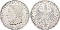 Bundesrepublik Deutschland 5 DM 1957 J Eichendorff. EF