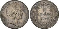 Bayern 1/2 Gulden 1838 Ludwig I. 1825-1848 Sehr sch&ouml;n, etwas fleckig 35,00 EUR  Excl. 10,00 EUR Verzending