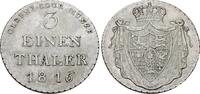 Oldenburg 1/3 Taler 1816 Peter Friedrich Wilhelm 1785-1823 Vorz&uuml;glich 475,00 EUR  Excl. 10,00 EUR Verzending