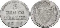 Oldenburg 1/3 Taler 1816 Peter Friedrich Wilhelm 1785-1823 Sehr sch&ouml;n 195,00 EUR  Excl. 10,00 EUR Verzending