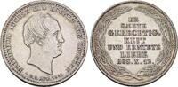 Sachsen 1/6 Taler 1854 Friedrich August II. 1836-1854. Vorz&uuml;glich 50,00 EUR  Excl. 10,00 EUR Verzending