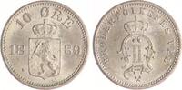 Norwegen 10 Öre Oskar II. 1872-1905. -