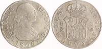 Spanien 2 Reales Carlos IV. 1788-1808. -