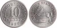 Braunschweig 10 Pfennig Staatliches Notgeld. -