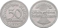 WEIMARER REPUBLIK 50 Pfennig 1919 D. VF/EF