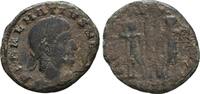 Kaiserliche Prägungen Red. Follis 336/337, Constantinus I. für Delmatius Schön