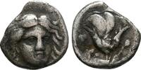 Karien Hemidrachme 305/275 v. Chr. Insel Rhodos F-VF
