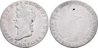 Braunschweig-Lüneburg-Calenberg-Hannover, Königreich 2/3 Taler Feinsilber Georg IV., 1820-1830, König von Grossbritannien -