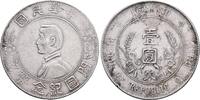 Yuan (Dollar) o. J. (1927), China Republik Sehr schön