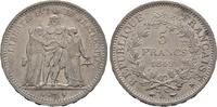 Frankreich 5 Francs 1849 A, 2. Republik, 1848-1851 VF+