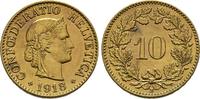 Schweiz 10 Rappen 1918 B, Eidgenossenschaft VF