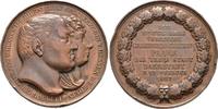 Hessen-Darmstadt, Großherzogtum Bronzemedaille Ludwig I. (X.), 1806-1830, seit 1790 Landgraf -