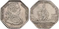 Frankreich Silber-Jeton 1732. Königreich Ludwig XV., 1715-1774 VF