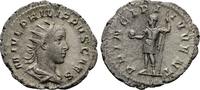 Kaiserliche Prägungen Antoninian 244/246, Philippus I. Arabs für Philippus II. VF