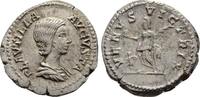 Kaiserliche Prägungen Denar 202, Caracalla für Plautilla. VF+