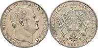 Preussen Vereinstaler 1859 A Friedrich Wilhelm IV. Min. Rf., EF