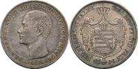 Sachsen Weimar Eisenach Vereinstaler 1866 A Carl Alexander VF-EF