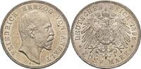 Anhalt 5 Mark 1896 A Friedrich I. 1871-1904 Min. Kr., AU