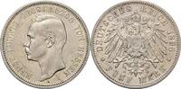 Hessen 5 Mark 1898 A Ernst Ludwig 1892-1918 Kl. Kr., ss+ / ss-vz 300,00 EUR  Excl. 15,90 EUR Verzending
