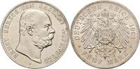 Sachsen-Altenburg 5 Mark 1901 A Ernst 1853-1908 Min. Kr., vz-St 1800,00 EUR  Excl. 41,90 EUR Verzending