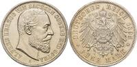 Sachsen-Coburg und Gotha Alfred 1893-1900 5 Mark 1895 A Min. Kr., vz