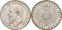 Schaumburg-Lippe 2 Mark 1904 A Georg 1893-1911 Min. berieben, vz 900,00 EUR  Excl. 31,90 EUR Verzending