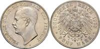 Waldeck und Pyrmont Friedrich 1893-1918 5 Mark 1903 A Min. Rf. u. Kr., St-