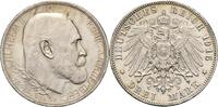 Württemberg Wilhelm II. 1891-1918 3 Mark 1916 F Min. Rf., St-