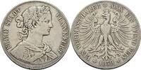 Frankfurt Vereinstaler 1859 Rf., Kr., ss 80,00 EUR72,00 EUR  Excl. 15,90 EUR Verzending