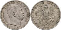 Preussen Vereinstaler 1871 A Wilhelm I. VF-EF