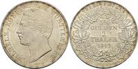 Württemberg Doppeltaler 1842 Wilhelm I. (1816-1864) Ger. Rf. u. Kr., fleckig, EF