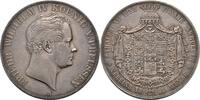 Preußen Doppeltaler 1841 Friedrich Wilhelm IV. (1840-1861) Ger. Rf. u. Kr., getönt, VF-EF