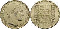 Frankreich 20 Francs 1938 3. Republik 1871-1940 vz-st 30,00 EUR  Excl. 15,90 EUR Verzending