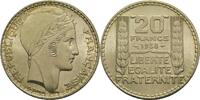 Frankreich 20 Francs 1938 3. Republik 1871-1940 vz-st 30,00 EUR  Excl. 15,90 EUR Verzending