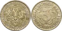 Weimarer Republik 3 Reichsmark 1927 A 1000 Jahre Nordhausen Ger. Rf., Kr... 175,00 EUR  Excl. 15,90 EUR Verzending