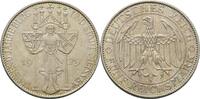 Weimarer Republik 5 Reichsmark 1929 E 1000 Jahre Burg und Stadt Meißen Ger. Rf., Kr., aEF