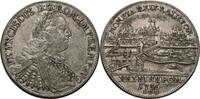 Regensburg  Taler 1756 Patina, Kr., ss