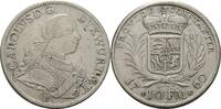 Württemberg Konventionstaler 1760 Karl Eugen (1744-1793) Kr., Rf., ss 320,00 EUR  Excl. 15,90 EUR Verzending