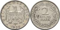 Weimarer Republik 2 Reichsmark 1926 A Kursmünze Kr., etw. fleckig, ss 35,00 EUR  Excl. 15,90 EUR Verzending