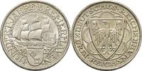 Weimarer Republik 3 Reichsmark 1927 A 100 Jahre Bremerhaven Rf., Kr., et... 180,00 EUR  Excl. 15,90 EUR Verzending