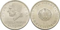 Weimarer Republik 5 Reichsmark 1929 F Zum 200. Geburtstag von Gotthold E... 220,00 EUR  Excl. 15,90 EUR Verzending
