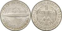 Weimarer Republik 3 Reichsmark 1930 A Zum Weltflug des Graf Zeppelin 192... 110,00 EUR  Excl. 15,90 EUR Verzending