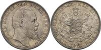 Württemberg Vereinstaler 1870 Karl (1864-1891) Ger. Rf. u. Kr., vz 300,00 EUR  Excl. 15,90 EUR Verzending