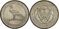 Weimarer Republik 3 Reichsmark 1930 D Rheinlandräumung Ger. Rf. u. Kr., vz-fast st