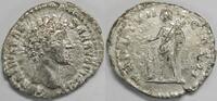 Roman Empire Marcus Aurelius as Caesar AR Denarius AD 152-153 XF