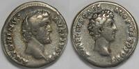 Roman Empire AR Denarius Antoninus Pius and Marcus Aurelius as Caesar -